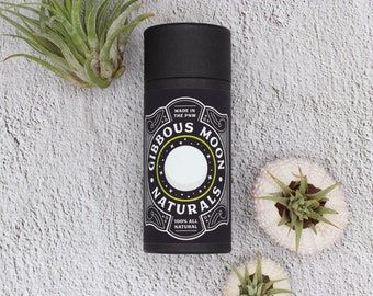 Extra Sensitive Lemongrass & Cardamom Deodorant All Natural All Day Protection Detoxifying Unisex (Baking Soda Free)