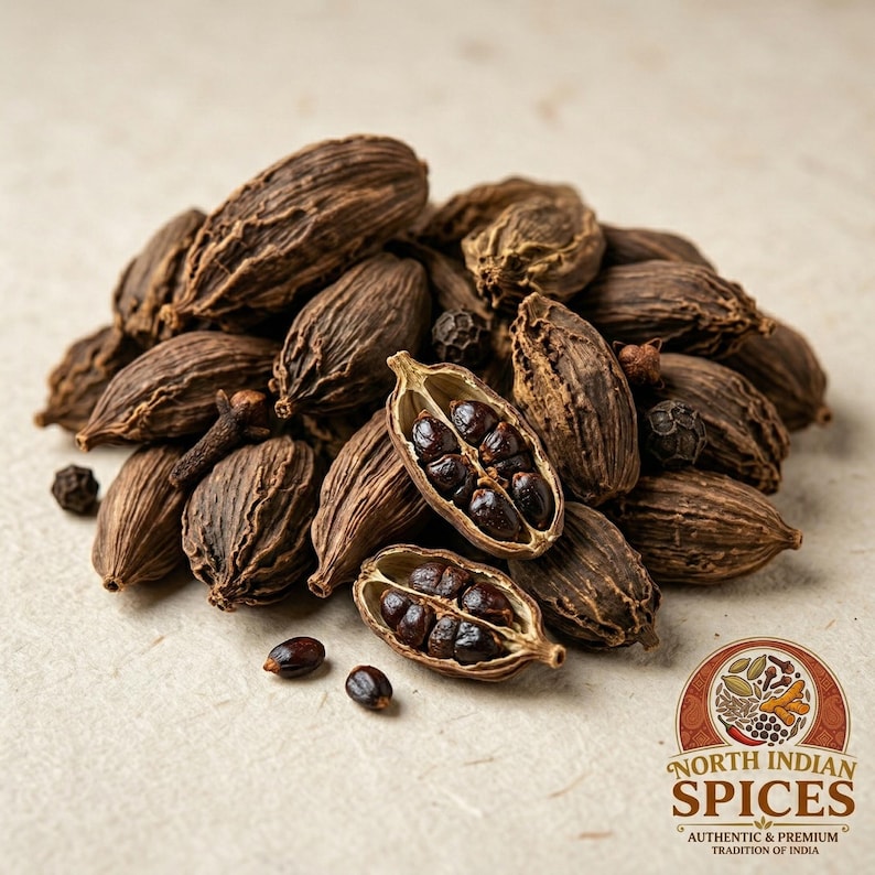 Black Cardamom Pods – Smoky Whole Indian Spice for Biryani, Curries - Etsy