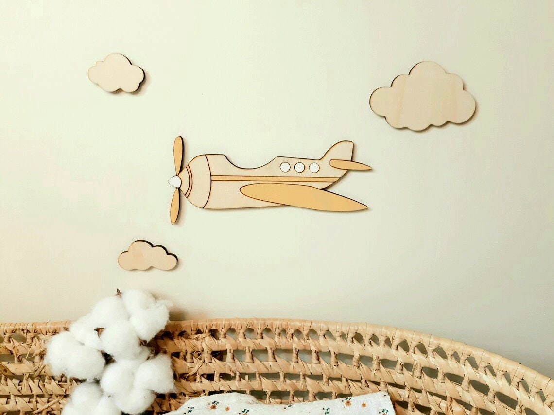 Regalo In Legno A Forma Di Aereo – 16x8 Cm – FSC, Fatto In Germania, Per Biglietti E Soldi - 2