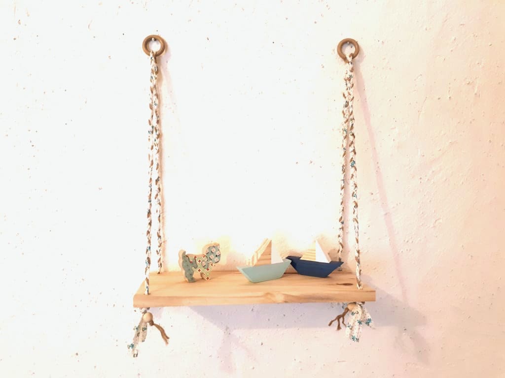 Étagère Suspendue Bohème, Déco Chambre Enfant/Bébé, Différents Modèles