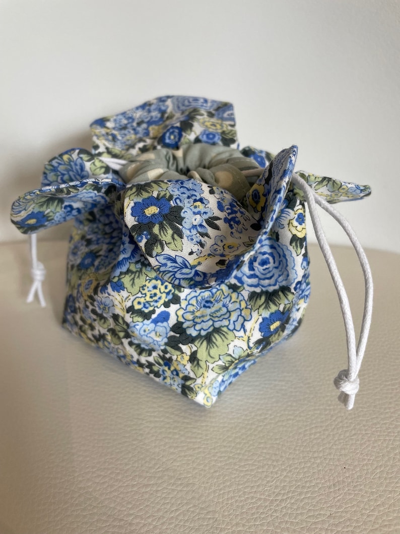 Petal purse of your choice Chive Blue