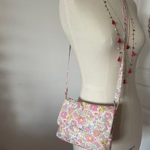 Petit sac épaule Coton Betsy Rose