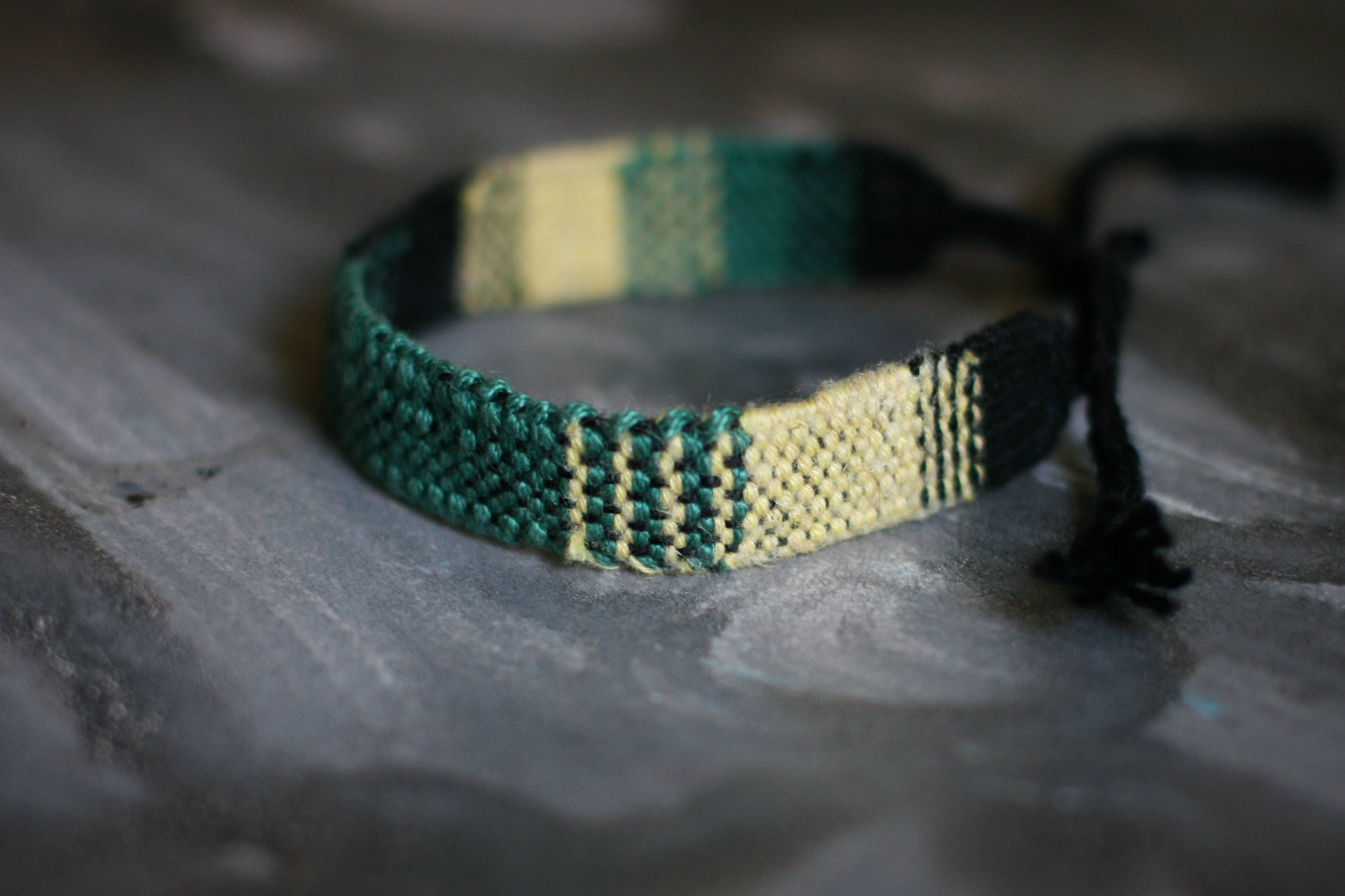 Handwoven bracelet textile bracelet woven bracelet Etsy