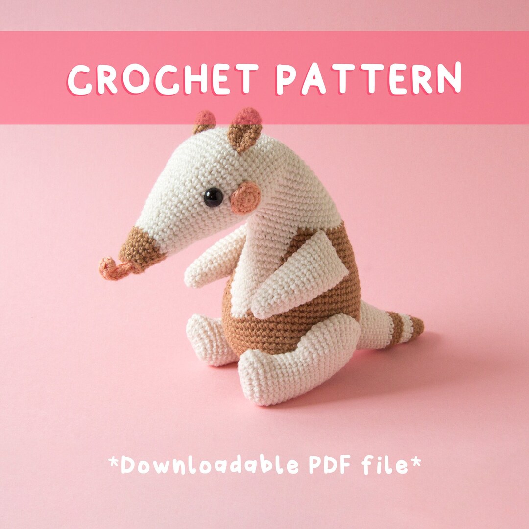 Handmade Crochet: Audrey the Anteater Handmade Crochet: Audrey the Anteater