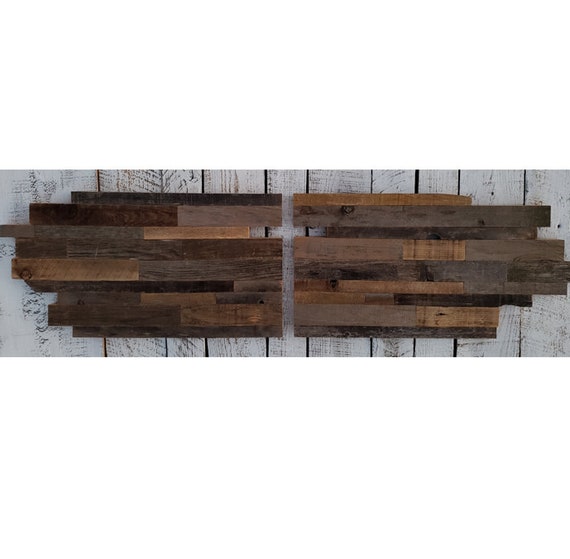 Two Piece Reclaimed Wood Cross Beautiful Handmade Rustic Etsy