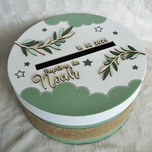 Baptism urn, baptism decoration, guest book, souvenir album, country decoration (on order)