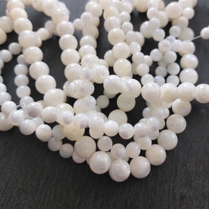 Collier 2 Rangs En Perles De Nacre Naturelle - Longueurs 45.5 Et 48cm, Fermoir Camée Argent 925, Neuf