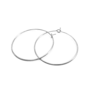 10 aros de acero inoxidable de 25 mm, 30 mm, 35 mm y 40 mm, con aros redondos.