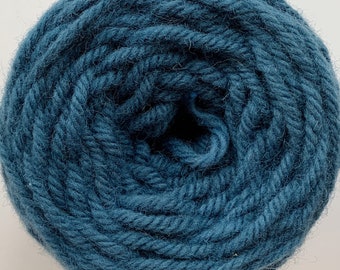 Hand Dyed Ink Dusty Blue Rug Wool Yarn -  1509STW - For use with the Regular sized Oxford Punch Needle