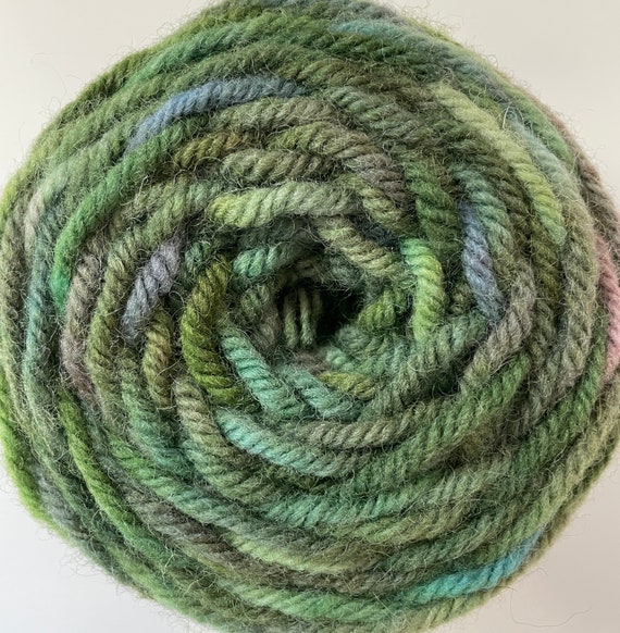 Variegated and Green Acrylic Yarn -  Canada