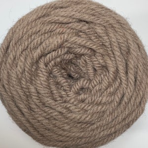 Light Brown Rug Wool Yarn, Mill Dyed-  1703STW - For use with the Oxford Punch Regular Needle