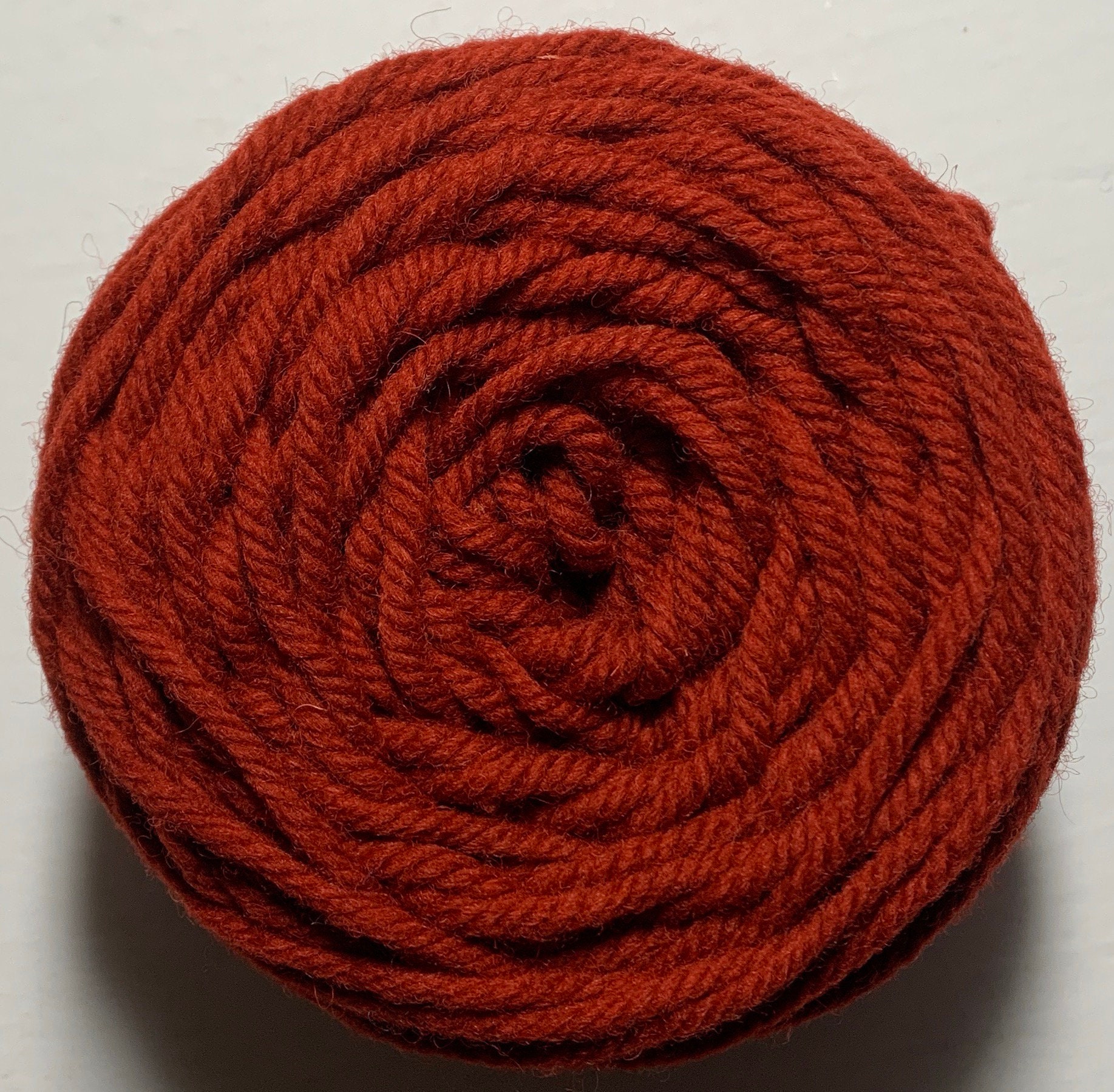 Dark Orange Rug Wool Yarn Punch Needle Rug Hooking For use Etsy