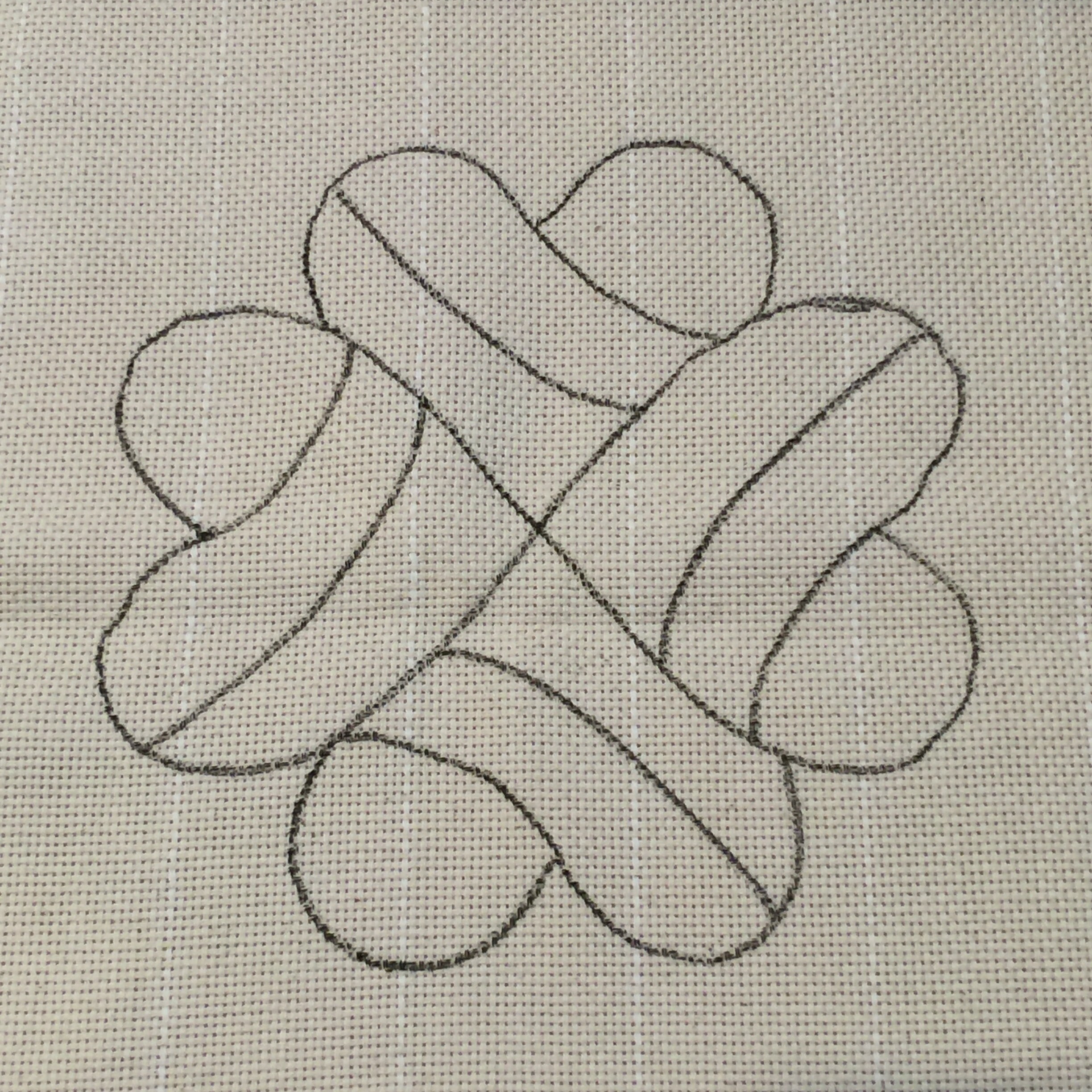 Hearts Punch Needle Rug Hooking Pattern fits 12x12 inch Etsy