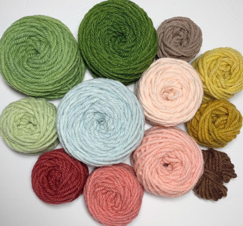 Punch Needle Kit Rug Hooking Pattern Monk's Cloth 24x23 Etsy