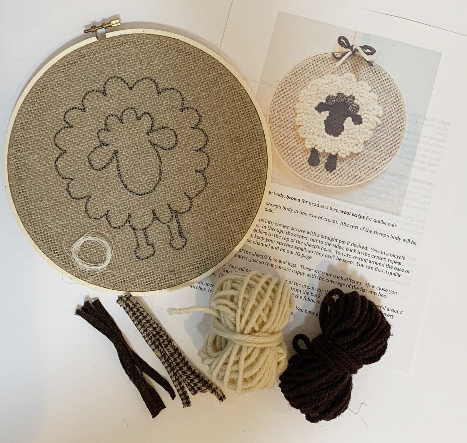 Oxford Punch Needle Kit for Use With the Oxford Punch 10 or Etsy