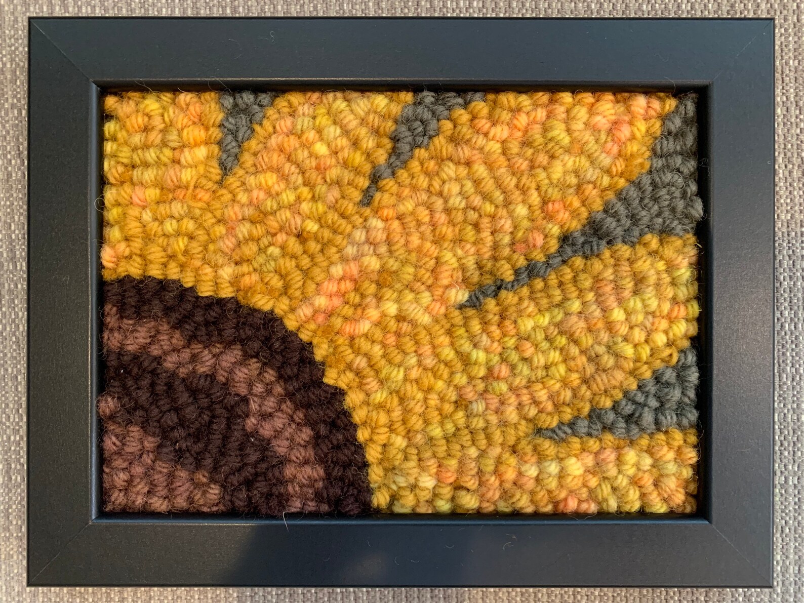 Sunflower Oxford Punch Needle Kit for Use With the Oxford Etsy