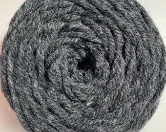 Dark Gray Rug Wool Yarn- 1806STW - excellent for Oxford Regular Punch Needles