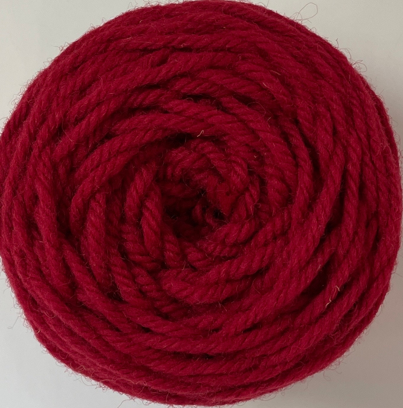 Red Wool Yarn 