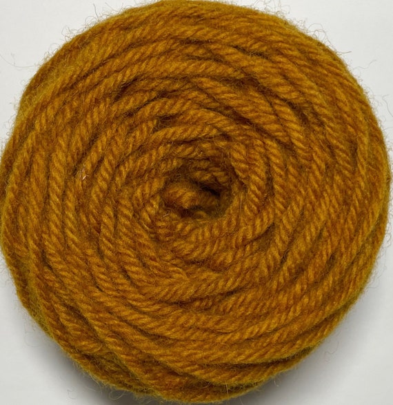 Hand Dyed yellow Variegated Rug Yarn for the FINE needle- Punch Needle Rug  Hooking - FINE Oxford Punch