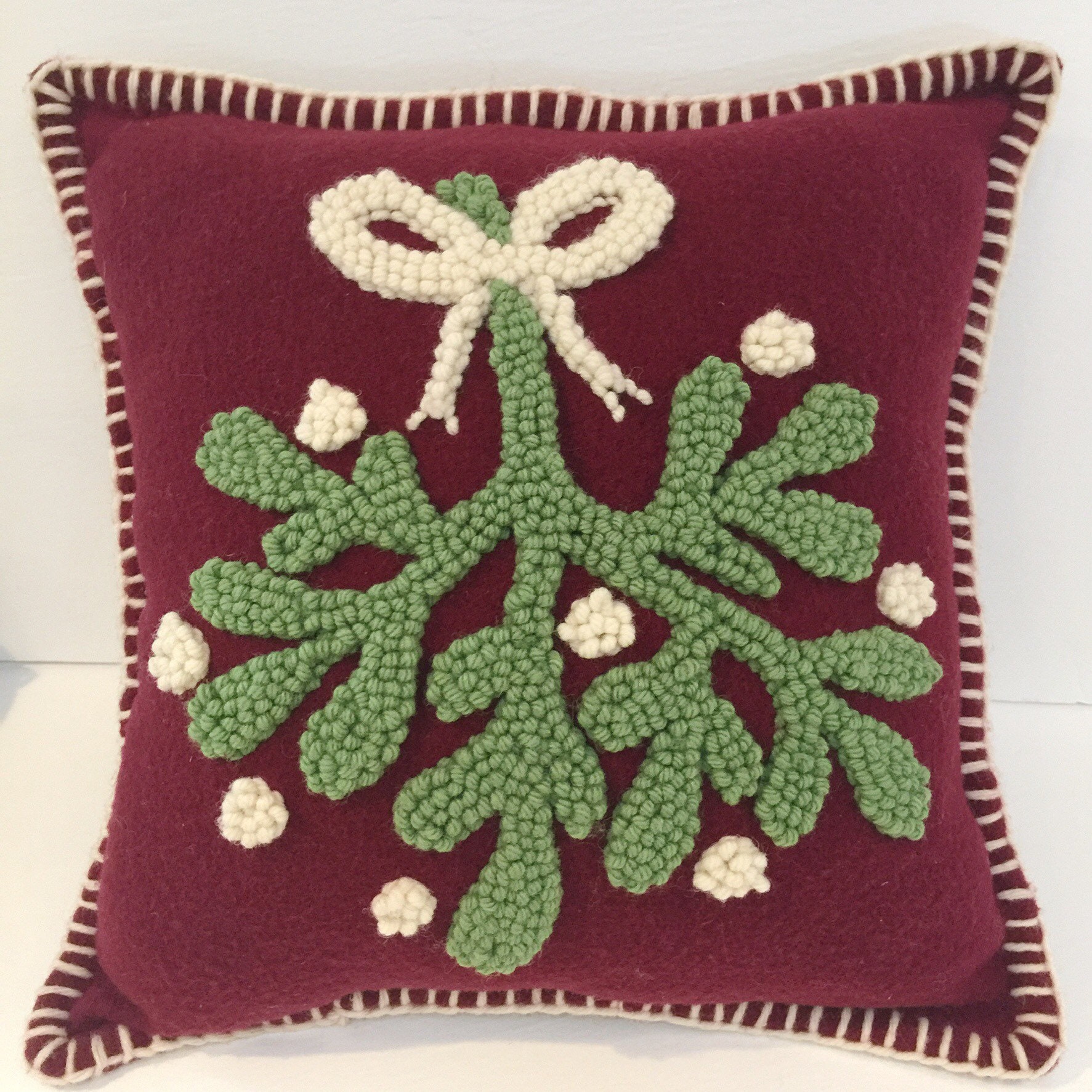 Green Rug Wool Yarn Punch Needle Rug Hooking 1403STW Etsy