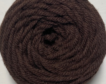 Brown Rug Wool Yarn, Mill Dyed-  Punch Needle Rug Hooking - 1702STW - excellent for Oxford Regular Needles