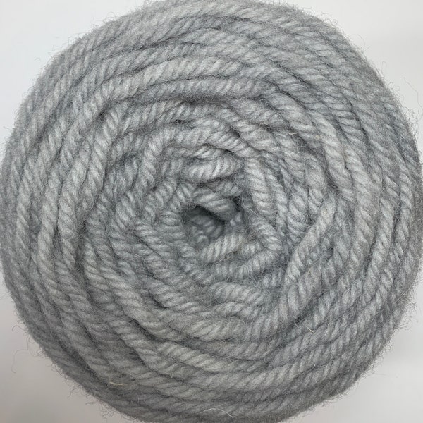 Hand Dyed Gray Rug Wool Yarn  - PB105STW - Excellent for the Oxford Regular Punch Needles