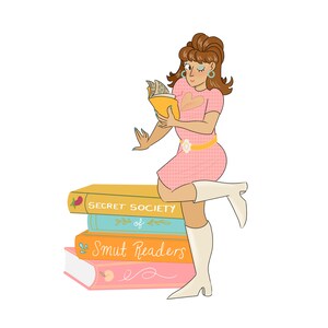 Secret Society of Smut Readers Sticker
