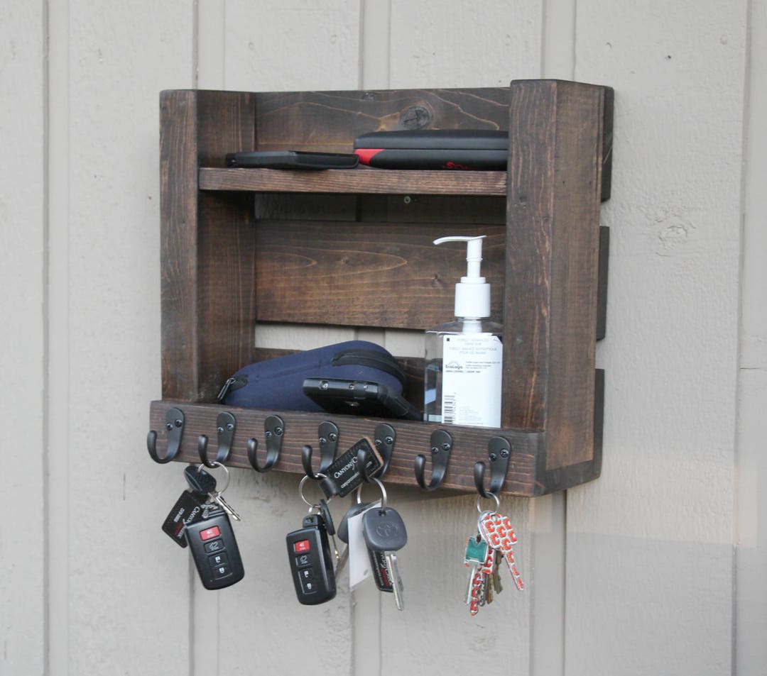 Mail Holder Wall Diy Key Holder With Shelf Buy Entryway Key Holder