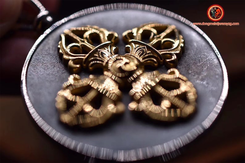 dorje Buddhist protection pendant vajrayana Buddhism vajra copper and turquoise Japanese Silver 925 Tibetan Chinese