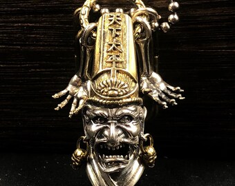 Taoist hei Wu Cheng silver 925 and copper protective amulet