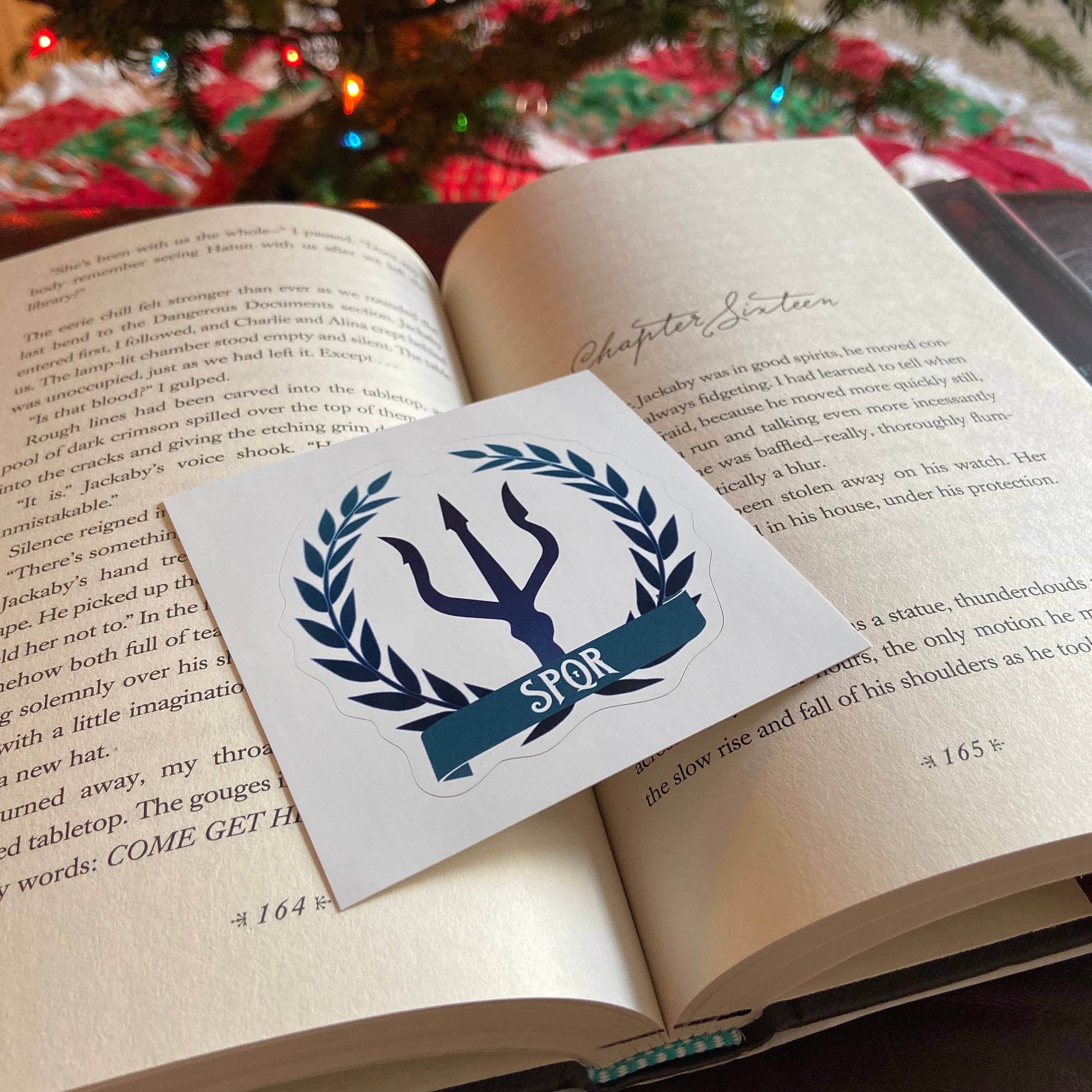 Percy Jackson Sticker Camp HalfBlood Sticker SPQR Rick Etsy