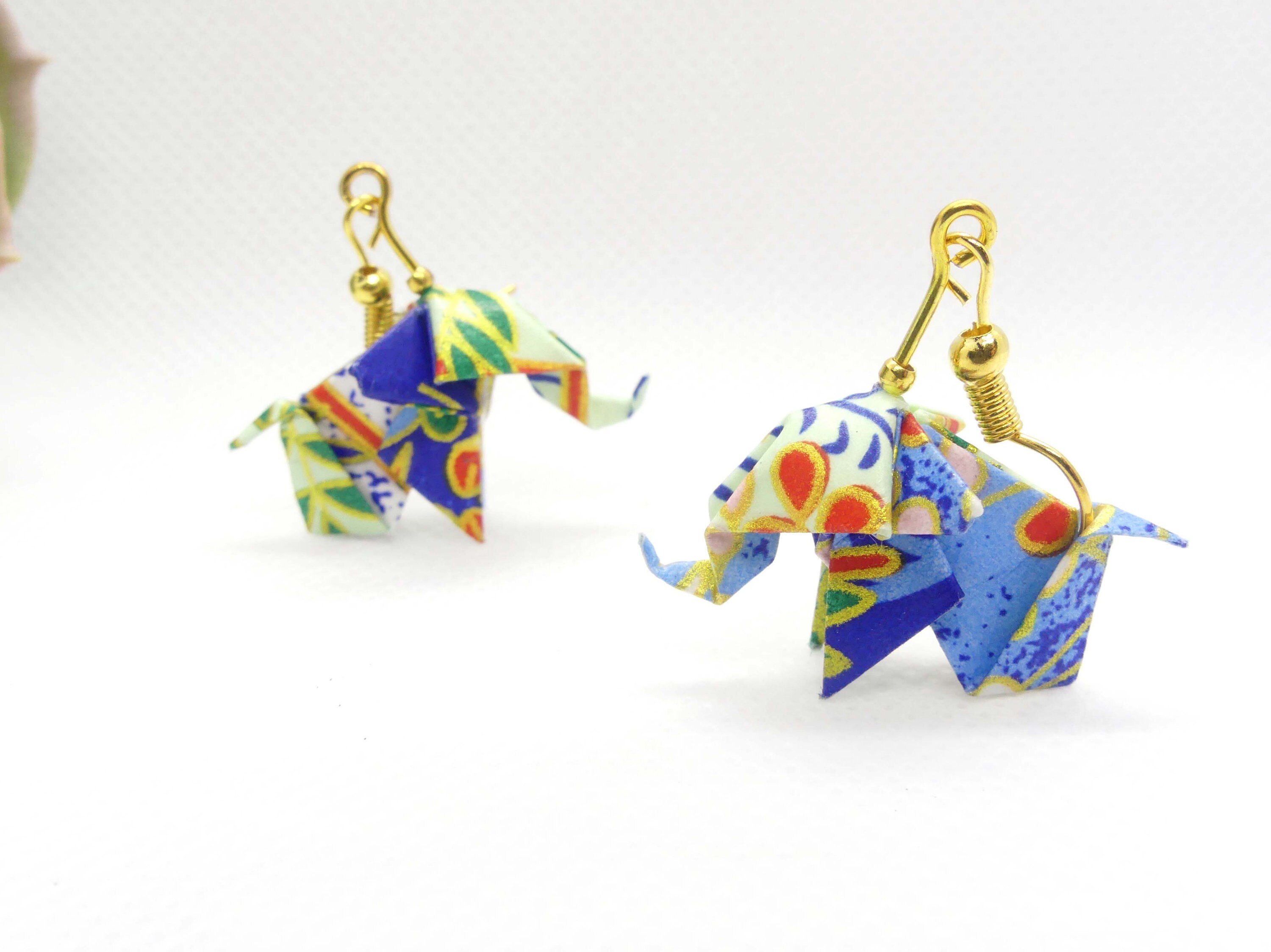 Boucles D'oreilles Pendantes éléphant En Acier Inoxydable Argenté - Budget Beauté