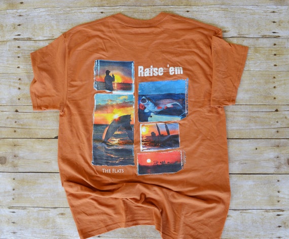 The Flats T-shirt burnt Orange Fishing Shirt 