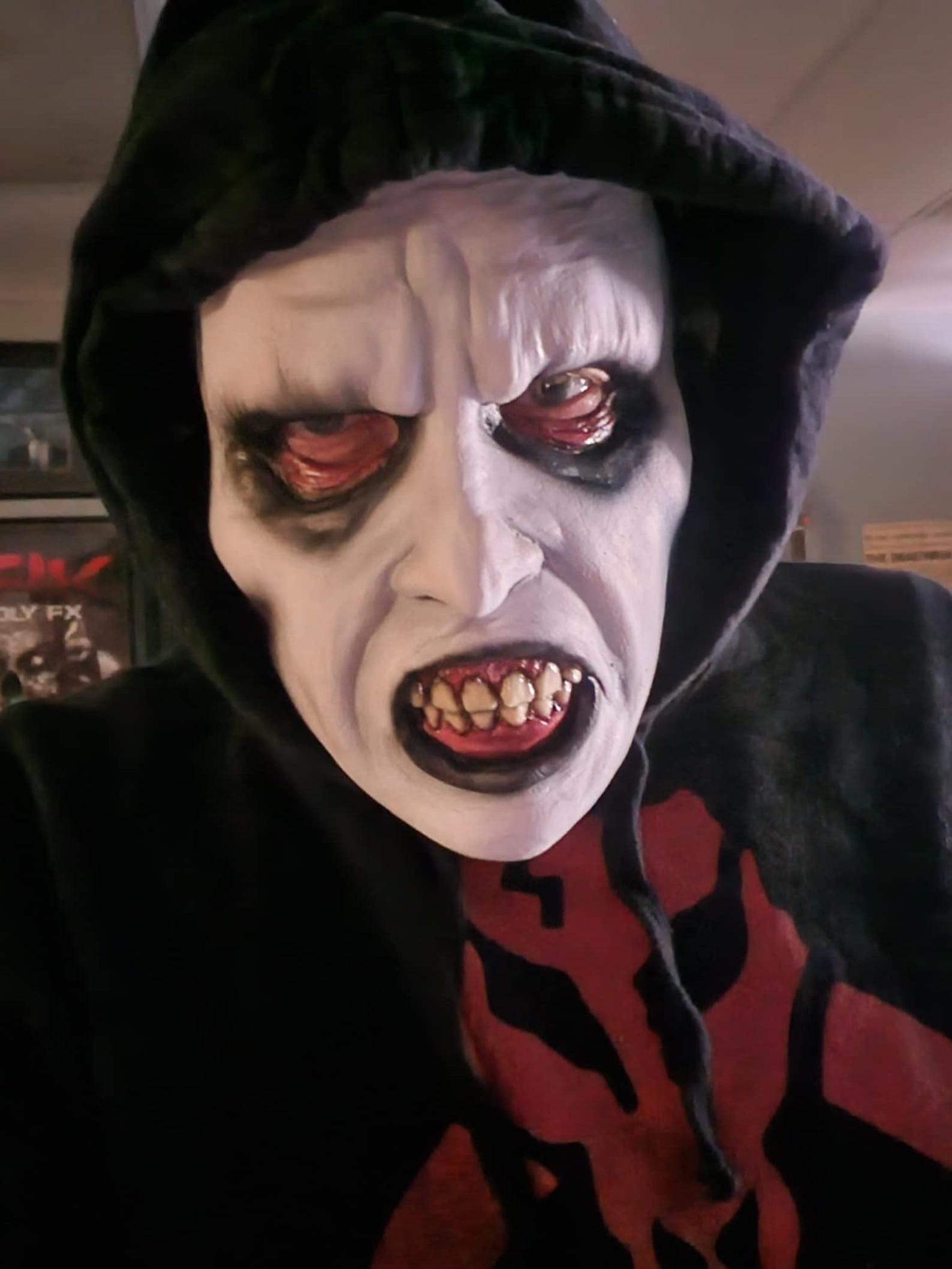 Pazuzu/ Captain Howdy/ Exorcist Inspired Latex Strap Mask - Etsy
