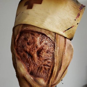 Silent Hill Inspired Latex Full Face Mask "Scaretaker 2.0" by DRK Studios