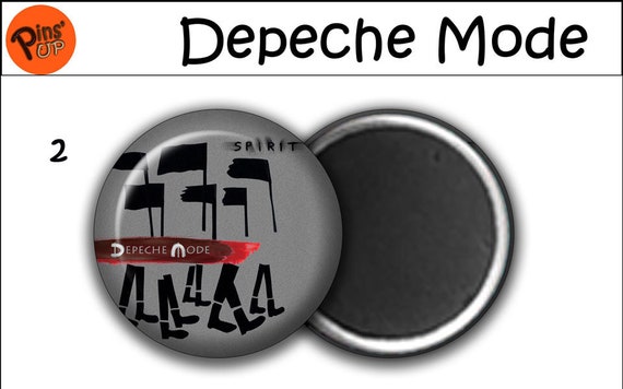 Pin Button Badge Ø25mm Depeche Mode Logo New Wave Rock UK 