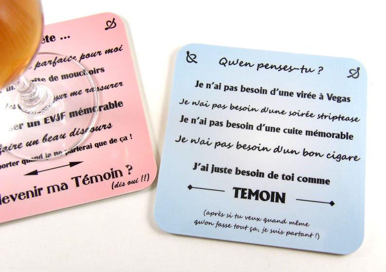a besoin d'un temoin 6 lettres