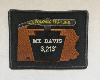 Mt. Davis, Pennsylvania - High Point Aufnäher