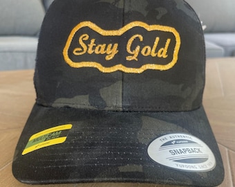 Stay Gold Glitter Hat