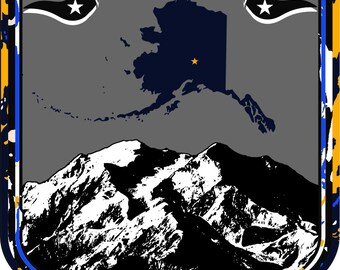 Denali, Alaska - High Point Sticker