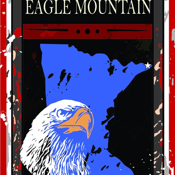 Eagle Mountain, Minnesota - High Point Sticker