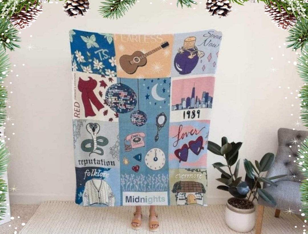 Eras Tour Fleece Blanket 2023 Eras Tour Concert Etsy