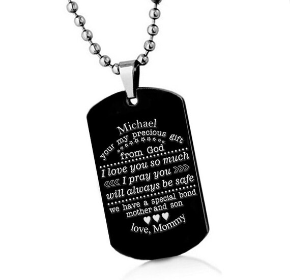 Army Necklace With My Name on Sale, 53 
