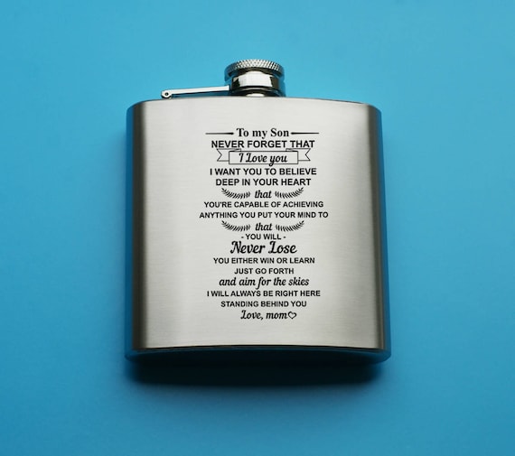 flask engraving ideas for boyfriend
