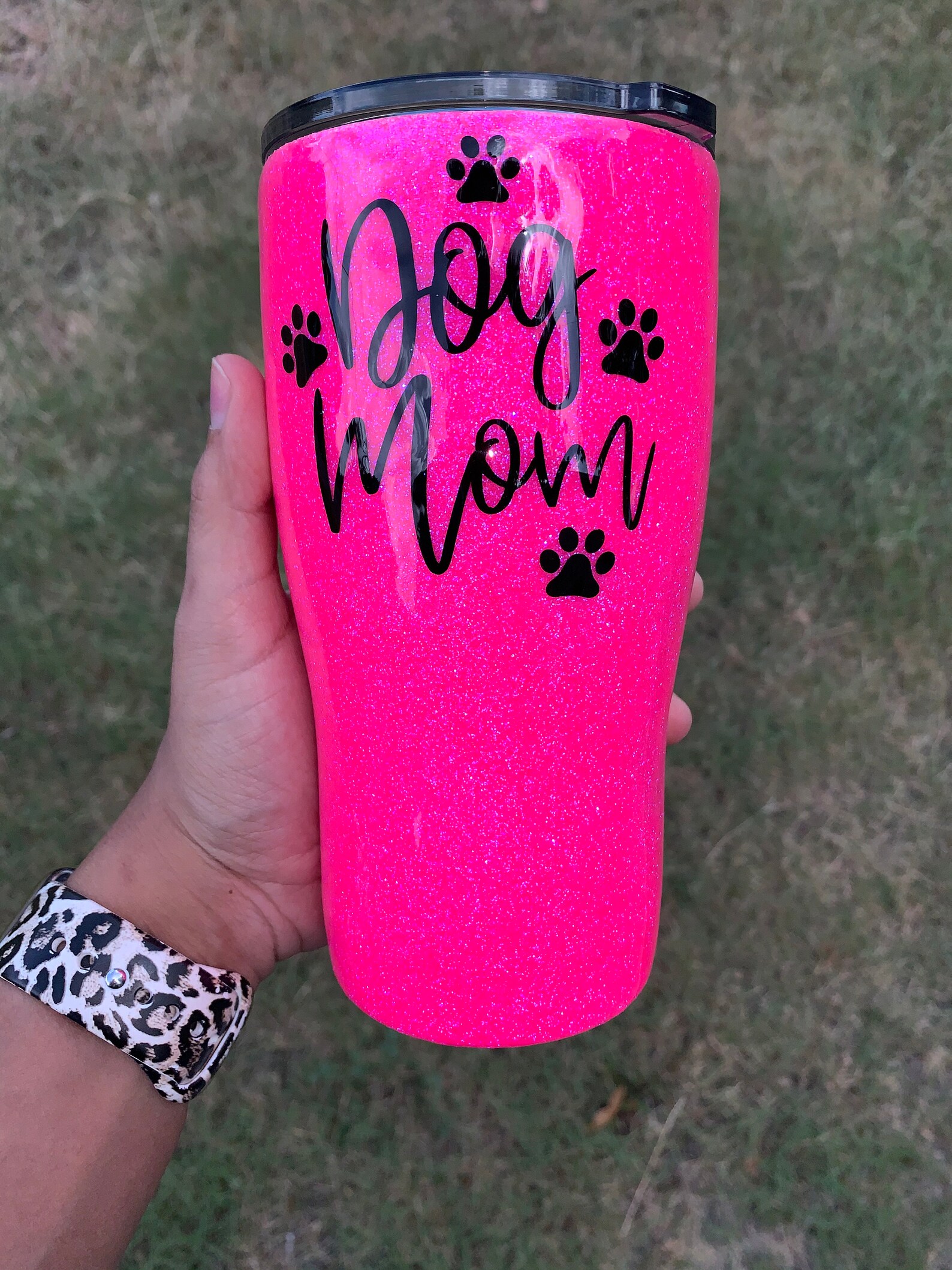 Dog Mom Tumbler Stainless Steel Dog Mom Dog Lovers Gifts Etsy