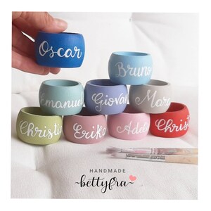 Portatovaglioli legno, porta tovagliolo legno, segnaposto personalizzato, bomboniera, matrimonio, battesimo, confettata
