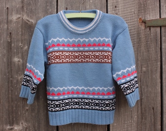 Sweater knit sweater child 90s 90s vintage