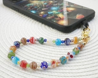 Beaded Phone Wristlet