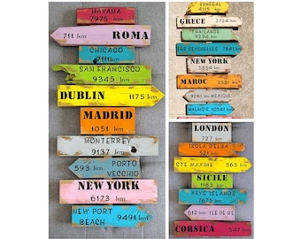 Customizable wooden arrow sign for wall decoration