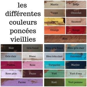 panneau fléché en bois pour décoration murale personnalisable autres couleurs